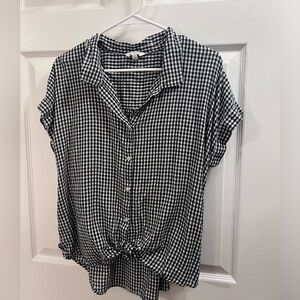 Lucky Brand Gingham top